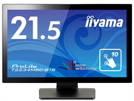 【送料無料】iiyama T2234MSC-B1S タッチパネル液晶ディスプレイ 21.5型/ 1920×1080/ D-sub、HDMI、DisplayPort/ ブラック/ スピーカー：あり/ フルHD/ IPS/ 防塵防滴/ 静電容量式【在庫目安:僅少】