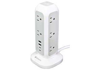 �y���������zVerbatim 32250 �^���[�^�[�d�^�b�v 11xAC/ 2xUSB-C/ 2xUSB-A �z���C�g�y�݌ɖڈ�:�����񂹁z