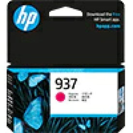 【在庫目安:あり】【送料無料】4S6W3NA HP 937 インクカートリッジ マゼンタ| 消耗品 インク インクカートリッジ インクタンク 純正 インクジェット プリンタ 交換 新品 マゼンタ