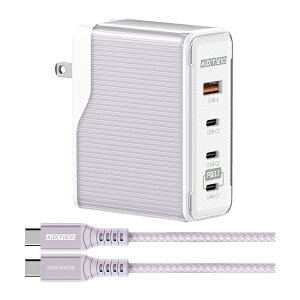 yzAhebN APD-V150AC3-PU-CU4G3 Power Delivery 3.1Ή GaN AC[d/ 150W/ USB Type-C 3|[g Type-A 1|[g/ p[v  Type-C to CP[uZbgy݌ɖڈ:񂹁z