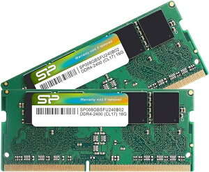yzVRp[ SP016GBSFU240B22 [W[ 260pin SO-DIMM DDR4-2400iPC4-19200j 8GB×2g uX^[pbP[Wy݌ɖڈ:񂹁z
