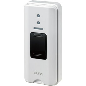 ELPA EWS-P30 ワイヤレスチャイム押しボタン送信器【在庫目安:お取り寄せ】| 生活家電 インターホン インターフォン 防犯 交換 ドアホン ドアフォン ドアベル チャイム 呼び鈴 ピンポン 玄関
