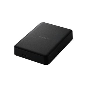 �y���������zELP-HTV040UBK ELECOM Portable Drive USB3.2(Gen1) 4TB Black�y�݌ɖڈ�:�����񂹁z| �p�\�R�����Ӌ@��