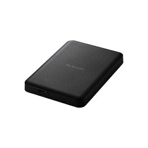 �y���������zELP-HTV010UBK ELECOM Portable Drive USB3.2(Gen1) 1TB Black�y�݌ɖڈ�:�����񂹁z| �p�\�R�����Ӌ@��