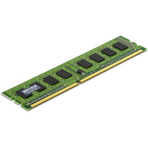 �y���������z�o�b�t�@���[ D3U1600-S4G PC3-12800�iDDR3-1600�j�Ή� 240Pin�p DDR3 SDRAM DIMM 4GB�y�݌ɖڈ�:�����񂹁z