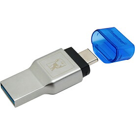 キングストン FCR-ML3C MobileLite Duo 3C USB 3.1 Gen 1・Type-C デュアルインターフェイス microSD リーダー【在庫目安:お取り寄せ】| パソコン周辺機器