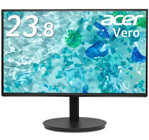 yzAcer CB242YGbmiprux Vero AlphaLine (23.8^/ 1920×1080/ HDMI1.4AUSB Type-Ci90WdΉjADisplayPort v1.2×1/ ubN/ 2W+2WXeIXs[J[/ / tHD/ 16:9/ 250cd/ 1ms)y݌ɖڈ: