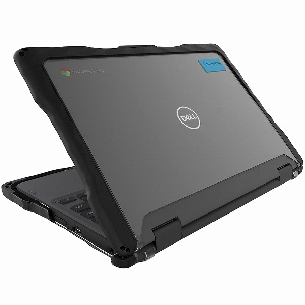 <br>Gumdrop DT-DL3100CB2IN1-BLK_V3 DropTech 耐衝撃ハードケース Dell3110  3100 11インチChromebook 2-in-1 タブレットモード切替可能<br>