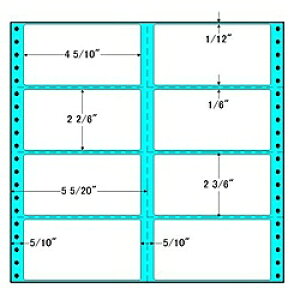 【送料無料】東洋印刷 R10C タックフォームラベル 10 5/ 10インチ×10インチ 8面付(1ケース500折)【在庫目安:お取り寄せ】| ラベル シール シート シール印刷 プリンタ 自作