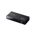 【送料無料】ELECOM DH-SW8KBD21BK HDMI切替器/ 8K60Hz対応/ 双方向/ メタル筐体/ ブラック【在庫目安:僅少】