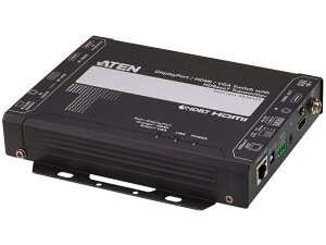 �y���������zATEN VE3912T DisplayPort �� HDMI �� VGA HDBaseT�g�����X�~�b�^�[�iPOH�A4K�Ή��jHDBaseT Class A�y�݌ɖڈ�:�����񂹁z
