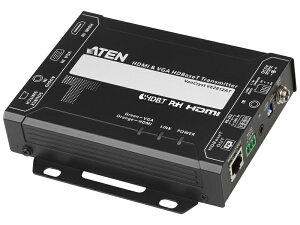 �y���������zATEN VE2812AT HDMI �� VGA HDBaseT�g�����X�~�b�^�[�iPOH�A4K�Ή��jHDBaseT Class A�y�݌ɖڈ�:�����񂹁z