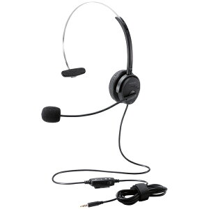 �y�݌ɖڈ�:����zELECOM HS-HP29TBK �I�[�o�[�w�b�h�^�C�v�w�b�h�Z�b�g/ �Ў�/ 4��/ �ϊ��P�[�u���t/ 30mm�h���C�o/ �u���b�N