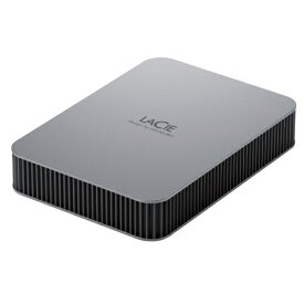 【送料無料】LaCie STLP4000400 Mobile Drive 2022(Silver) 4TB【在庫目安:お取り寄せ】| パソコン周辺機器 ポータブル 外付けハードディスクドライブ 外付けハードディスク 外付けHDD ハードディスク 外付け 外付 HDD USB