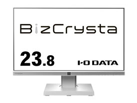 【送料無料】IODATA LCD-BC241DW-F-AG ワイド液晶ディスプレイ 23.8型/ 1920×1080/ HDMI、DisplayPort、USB Type-C/ ホワイト/ スピーカー：あり/ 「5年保証」「無輝点保証」/ 昇降/ 回転/ 抗菌モデル【在庫目安:お取り寄せ】| 家電 ディスプレイ