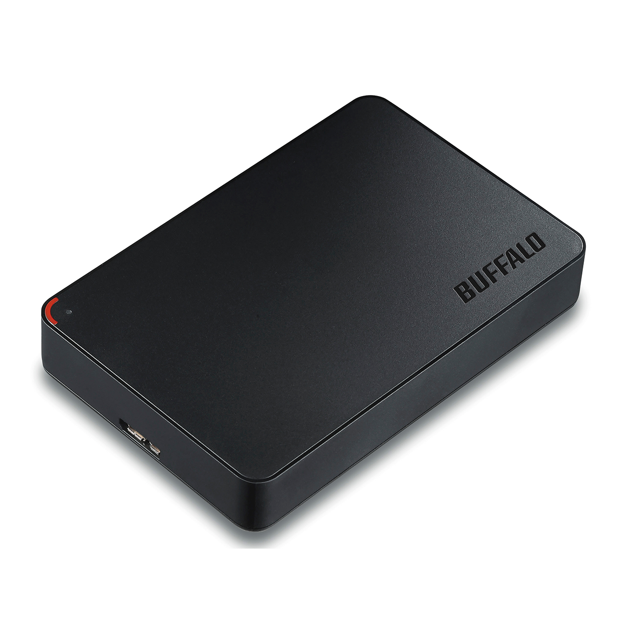 バッファロー HD-NRPCF2.0-GB USB3.1(Gen1)  USB3.0用 ポータブルHDD 2TB ブラック| パソコン周辺機器 ポータブル