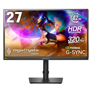 �y�݌ɖڈ�:����z�y���������zIODATA EX-GDQ271RAB �Q�[�~���O�t���f�B�X�v���C 27�^/ 2560×1440/ HDMI(HDCP 2.3)×2�ADisplayPort(HDCP 2.3)×1/ �u���b�N/ �X�s�[�J�[�F����/ WQHD�Ή�27�^�Q�[�~���O���j�^�[/ 320H