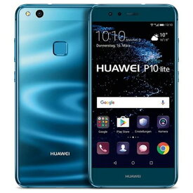 Huawei P10 lite WAS-LX2J Sapphire Blue【国内版 SIMフリー】 Huawei 当社3ヶ月間保証 中古 【 中古スマホとタブレット販売のイオシス 】