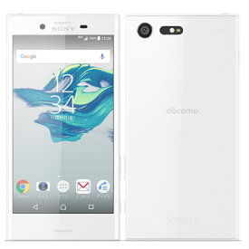 【SIMロック解除済】docomo Xperia X Compact SO-02J White SONY 当社3ヶ月間保証 中古 【 中古スマホとタブレット販売のイオシス 】