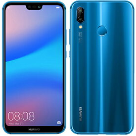 Huawei P20 lite ANE-LX2J Klein Blue【国内版 SIMフリー】 Huawei 当社3ヶ月間保証 中古 【 中古スマホとタブレット販売のイオシス 】