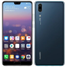 Huawei P20 EML-L29 Midnight Blue 【国内版 SIMフリー】 Huawei 当社3ヶ月間保証 中古 【 中古スマホとタブレット販売のイオシス 】