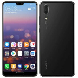 Huawei P20 EML-L29 Black【国内版 SIMフリー】 Huawei 当社3ヶ月間保証 中古 【 中古スマホとタブレット販売のイオシス 】