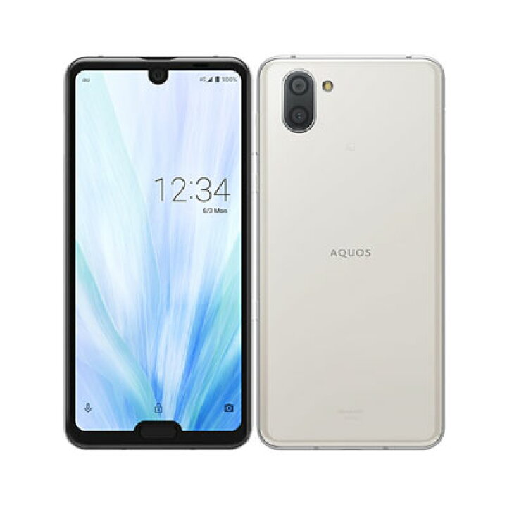 楽天市場】【SIMロック解除済】au AQUOS R3 SHV44 Platinum White 