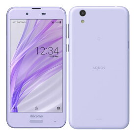 【SIMロック解除済】docomo AQUOS sense SH-01K Frost Lavender SHARP 当社3ヶ月間保証 中古 【 中古スマホとタブレット販売のイオシス 】