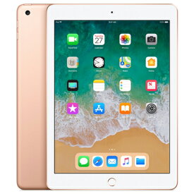 【SIMロック解除済】【第6世代】docomo iPad2018 Wi-Fi+Cellular 32GB ゴールド MRM02J/A A1954 Apple 当社3ヶ月間保証 中古 【 中古スマホとタブレット販売のイオシス 】