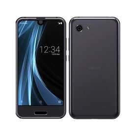 【SIMロック解除済】Softbank AQUOS R compact 701SH トルマリンブラック SHARP 当社3ヶ月間保証 中古 【 中古スマホとタブレット販売のイオシス 】