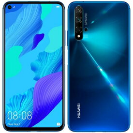 Huawei nova 5T YAL-L21 Crush Blue【国内版 SIMフリー】 Huawei 当社3ヶ月間保証 中古 【 中古スマホとタブレット販売のイオシス 】