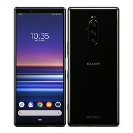 【SIMロック解除済】SoftBank Xperia1 802SO ブラック SONY 当社3ヶ月間保証 中古 【 中古スマホとタブレット販売のイオシス 】