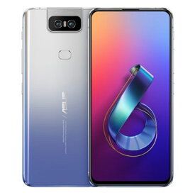 ASUS Zenfone6(2019) Dual-SIM ZS630KL-SL128S6 【6GB 128GB SILVER mineo版 SIMフリー】 ASUS 当社3ヶ月間保証 中古 イオシス