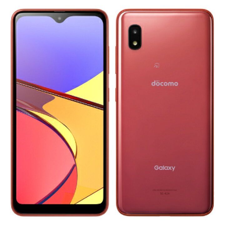 楽天市場】【SIMロック解除済】docomo Galaxy A21 SC-42A Red SAMSUNG 