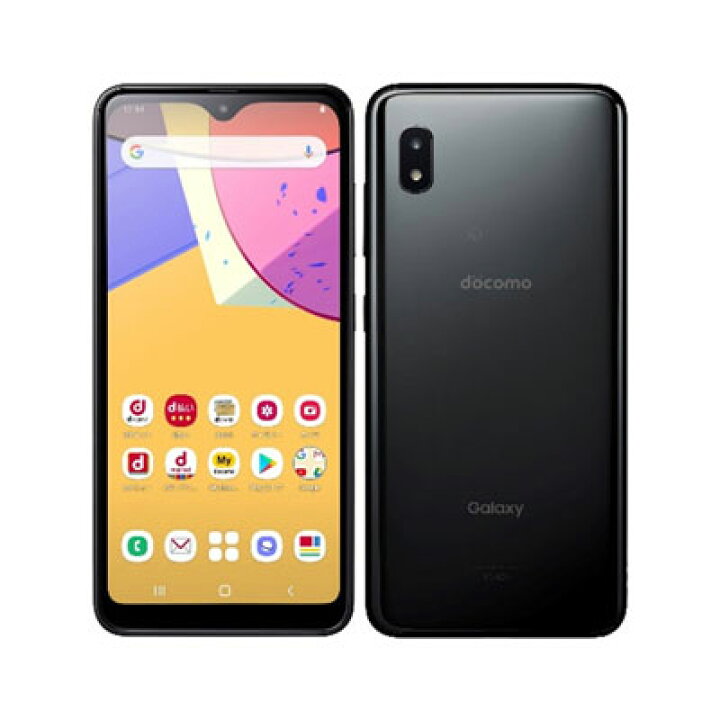 楽天市場】【SIMロック解除済】docomo Galaxy A21 SC-42A Black  
