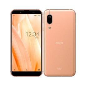 【SIMロック解除済】au AQUOS sense3 basic SHV48 Light Copper SHARP 当社3ヶ月間保証 中古 【 中古スマホとタブレット販売のイオシス 】