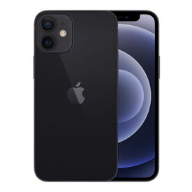 【SIMロック解除済】Softbank iPhone12 mini A2398 (MGA03J/A) 64GB ブラック Apple 当社3ヶ月間保証 中古 【 中古スマホとタブレット販売のイオシス 】