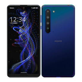 AQUOS R5G SH-RM14 Earth Blue 【楽天版】 SHARP 当社3ヶ月間保証 中古 【 中古スマホとタブレット販売のイオシス 】