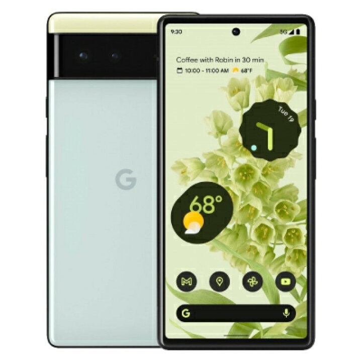 楽天市場】Google Pixel6 GR1YH 128GB Sorta Seafoam【au版SIMフリー  