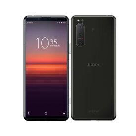 【SIMロック解除済】Softbank Xperia5 II A002SO Black SONY 当社3ヶ月間保証 中古 【 中古スマホとタブレット販売のイオシス 】