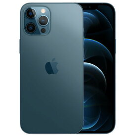 【SIMロック解除済】SoftBank iPhone12 Pro Max A2410 (MGD23J/A) 256GB パシフィックブルー Apple 当社3ヶ月間保証 中古 【 中古スマホとタブレット販売のイオシス 】