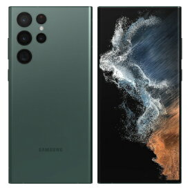 中古 Samsung Galaxy S22 Ultra 5G Dual-SIM SM-S9080 Green【12GB/256GB 海外版SIMフリー】 SAMSUNG 当社6ヶ月保証 未使用 【 中古スマホとタブレット販売のイオシス 】