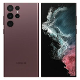 中古 Samsung Galaxy S22 Ultra 5G Dual-SIM SM-S9080 Burgundy【12GB/256GB 海外版SIMフリー】 SAMSUNG 当社6ヶ月保証 未使用 【 中古スマホとタブレット販売のイオシス 】