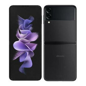 Galaxy Z Flip3 5G SC-54B Phantom Black【docomo版SIMフリー】 SAMSUNG 当社3ヶ月間保証 中古 【 中古スマホとタブレット販売のイオシス 】