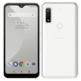 arrows We FCG01 ホワイト【au版SIMフリー】 FCNT 当社3ヶ月間保証 中古 イオシス