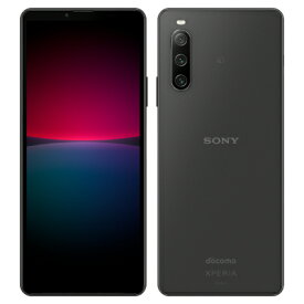 Xperia10 IV SO-52C ブラック【docomo版 SIMフリー】 SONY 当社6ヶ月保証 未使用 【 中古スマホとタブレット販売のイオシス 】