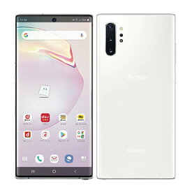 【SIMロック解除済】docomo Galaxy Note10+ (Plus) SC-01M Aura White SAMSUNG 当社3ヶ月間保証 中古 【 中古スマホとタブレット販売のイオシス 】