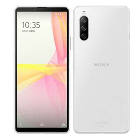 【SIMロック解除済】【ネットワーク利用制限▲】au Xperia10 III 5G SOG04 White SONY 当社3ヶ月間保証 中古 【 中古スマホとタブレット販売のイオシス 】