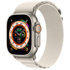 Apple Apple Watch Ultra 49mm GPS+Cellularモデル MQFQ3J/A A2684【チタニウムケース/スターライトアルパインループ】 [中古] 【当社3ヶ月間保証】 【 中古スマホとタブレット販売のイオシス 】