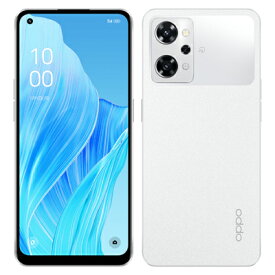 OPPO Reno9 A A301OP ムーンホワイト【Y!mobile版 SIMフリー】 OPPO 当社3ヶ月間保証 中古 【 中古スマホとタブレット販売のイオシス 】